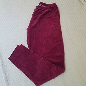 Cutloose velvet leggings